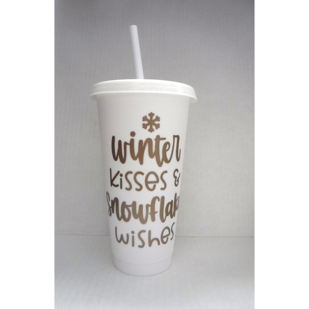 White Tumblers Holdiay / Winter
